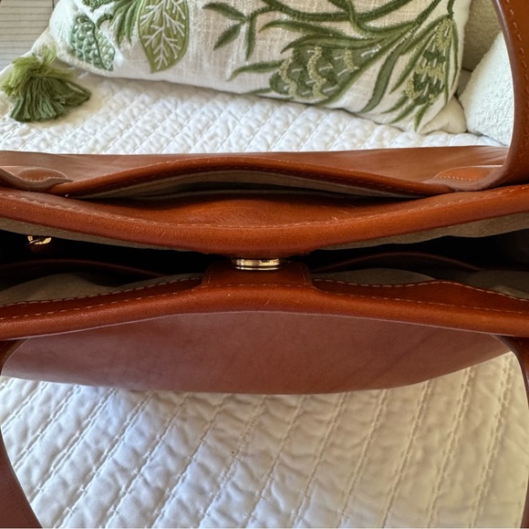 Brahmin Tan Genuine Leather Bag - Picture 7 of 8